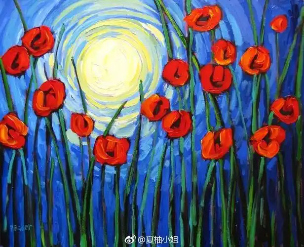 温柔梦幻的水粉风景画~ ( via 夏柚小姐 )