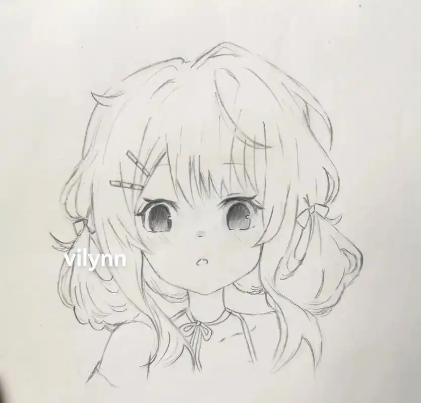 动漫铅笔画.#零基础学画画 #动漫人物 # - 抖音