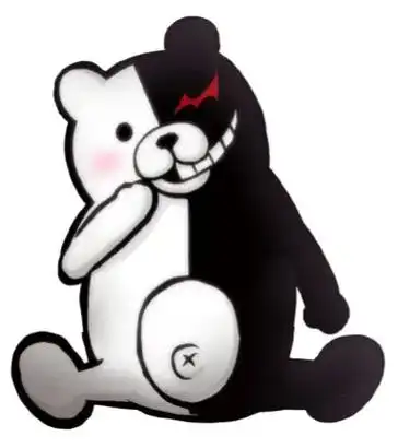 弹丸论破1代的黑白熊全身立绘