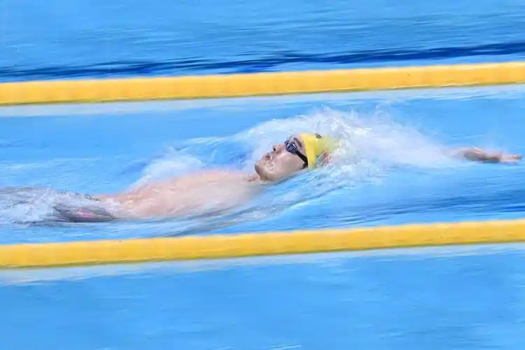 游泳——男子200米仰泳预赛赛况