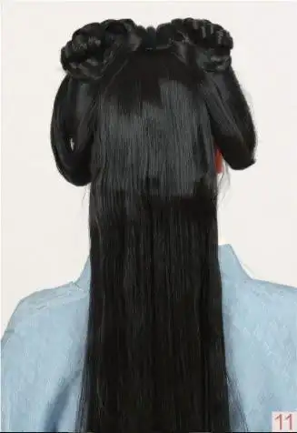 宋风女子发式:少女双挂垂髻,天真烂漫|假发|发髻|盘发|马尾|step_网易