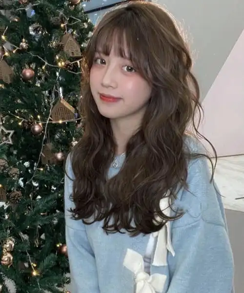 蛋蛋卷烫发甜美森系拯救扁塌