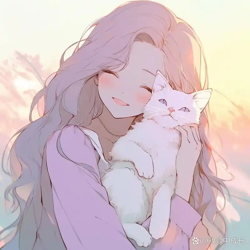 头像|高颜值治愈系动漫风格女头  1.