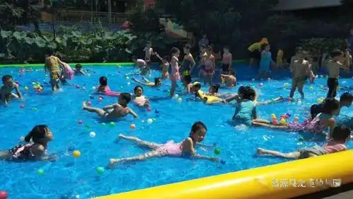 翁源县龙英幼儿园三浴锻炼之趣味水浴_活动