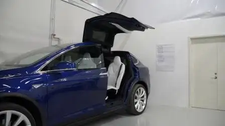 【全车功能展示】 特斯拉model x 开门方式展示—爱卡汽车