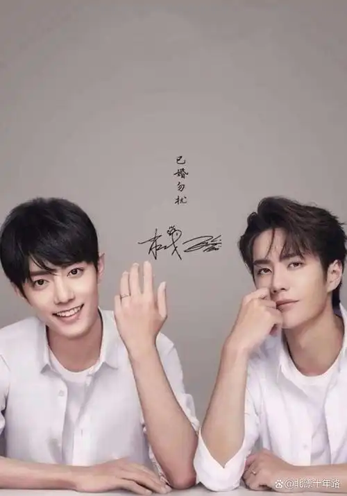 因为王一博比肖战更有潮流感和少年感,他的五官具有棱角,眼神太犀利