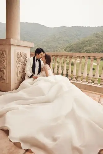 雨丝摄影皇家欧式婚纱照优雅大气