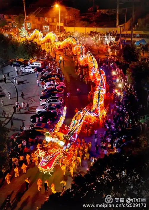 鳌江大龙,舞向火红的明天