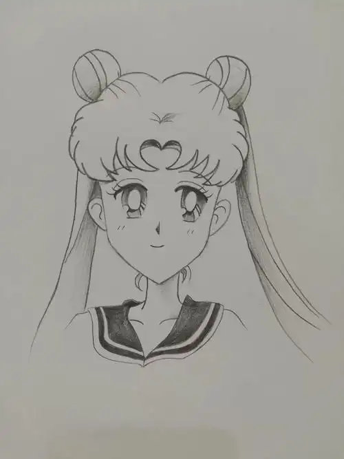 漫画教程美少女战士有步骤图