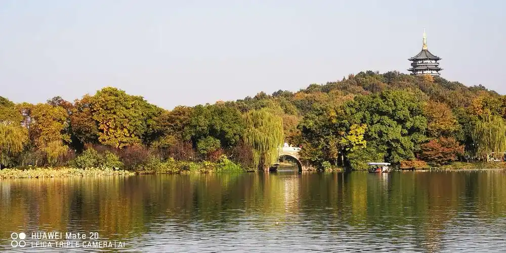 苏堤,太子湾之秋景