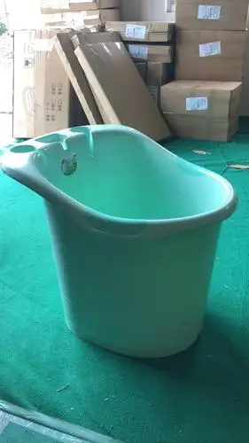 超大号儿童洗澡桶宝宝浴桶沐浴泡澡塑料婴儿浴盆澡盆游泳可坐加厚