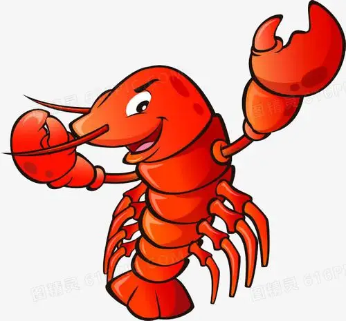 像素分辨率:1 dpi格式 :psd授权方式: 不可商用i小王子小龙虾卡通小