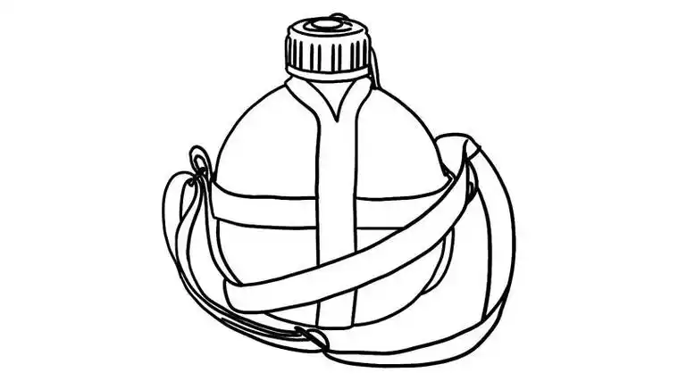 旅行壶简笔画怎么画