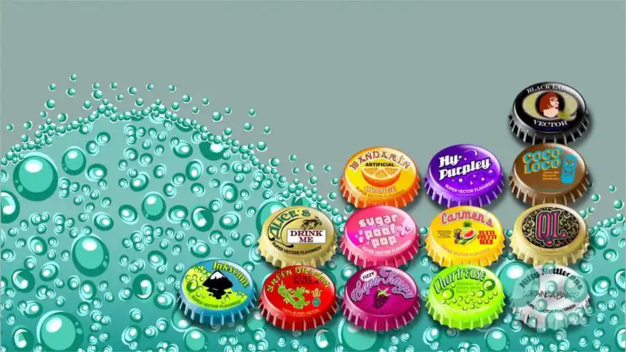饮料瓶盖设计创意高清电脑桌面壁纸_高清壁纸_壁纸下载_美桌网