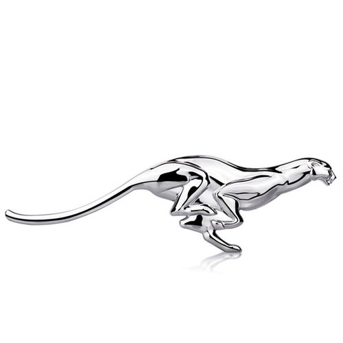 浮生 猎豹车标3d立体金属改装美洲豹子叶子板捷豹车身后尾标汽车装饰