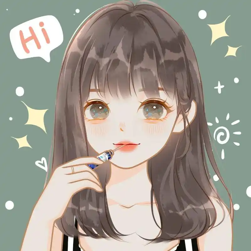 卡通头像 | 手绘头像 | 可爱女生头像 手绘卡通头像 微信头像 甜妹