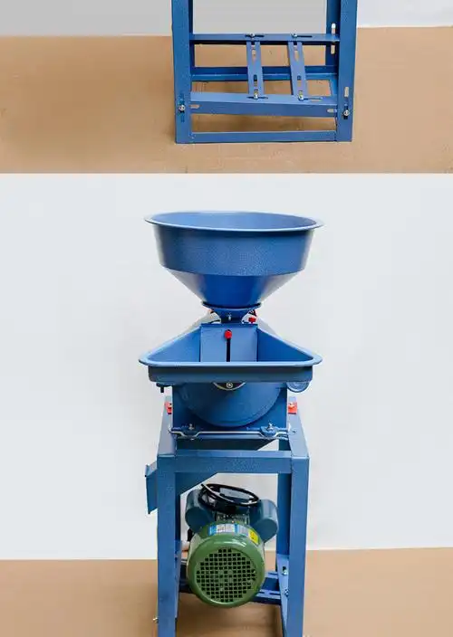 玉米粉碎机小型家用两相220v五谷杂粮多功能商用饲料磨粉机打粉机 20