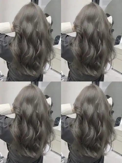 自带光芒的亚麻灰真的超显白又显嫩