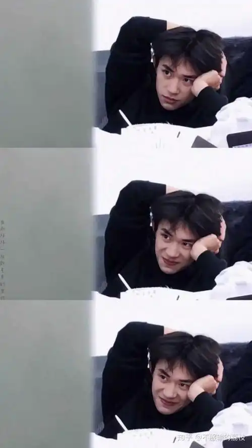 实力偶像易烊千玺三格壁纸一