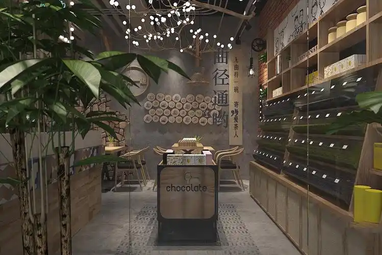 餐饮连锁店装修效果图