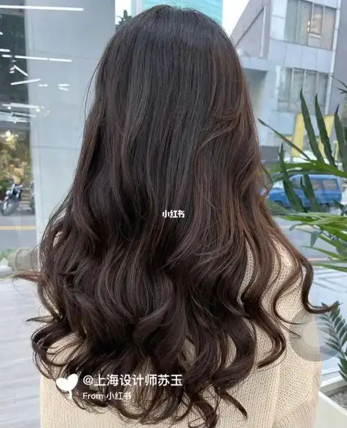 慵懒风法式木马卷发蓬松慵懒气质烫发