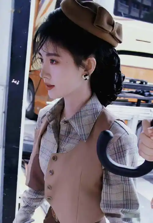 鞠婧祎民国造型饭拍路透图 67期待澹台台民国风新演绎_民国_鞠婧祎