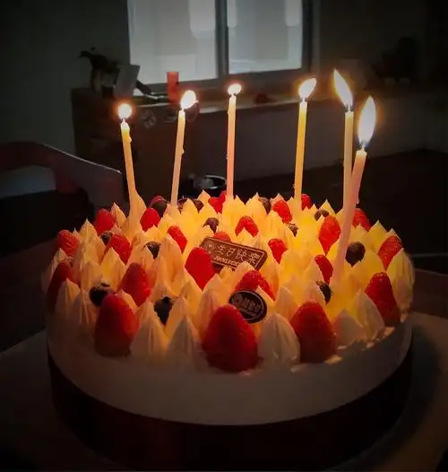 首先我们要感谢爸爸妈妈们为我们准备的生日蛋糕 哇 看起来就很美味呢