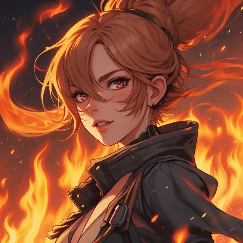 99霸气女生动漫头像97