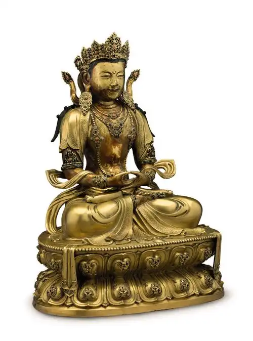 美国传奇家族世纪拍卖康熙御制佛像抢眼