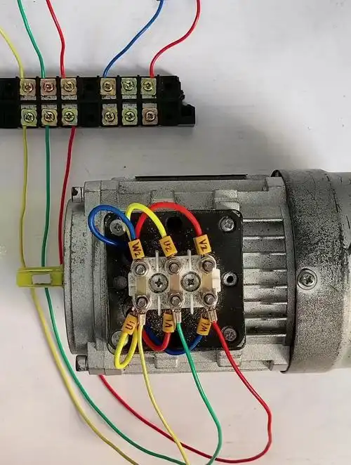三相电机端子可以换位!