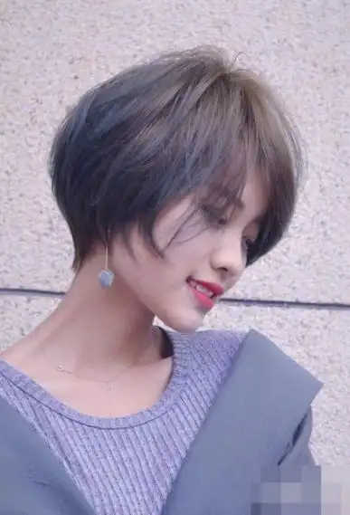 女生中性短发发型图片_女士发型中短发 个性 - 乐享生活 - 阿奇号