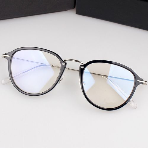 日本手工新款复古轻奢板材近视眼镜框黑金太阳镜男女玳瑁色墨镜