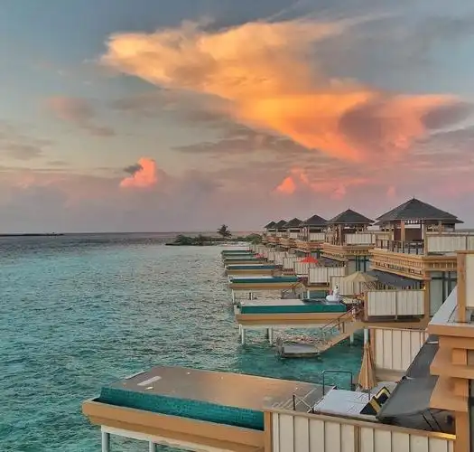 马尔代夫海龟岛风景图片