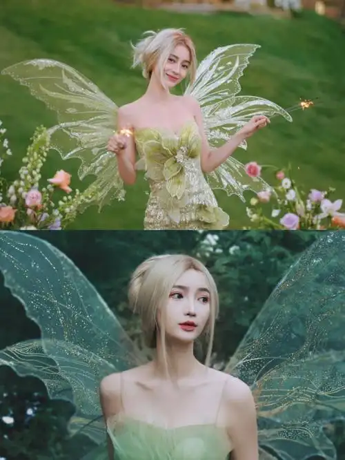 angelababy精灵0269仿妆图