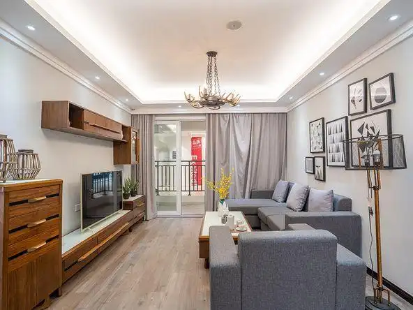 90平米二居室装修案例,装修价格只花10万元!-海河大观装修