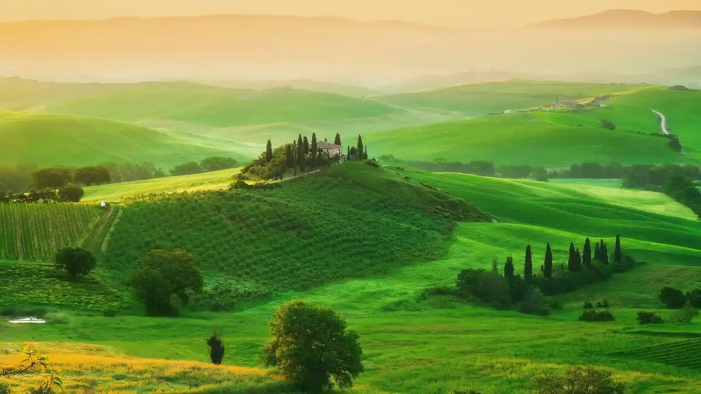 自然山水风光绿色护眼桌面壁纸高清大图预览1920x1080_风景壁纸下载