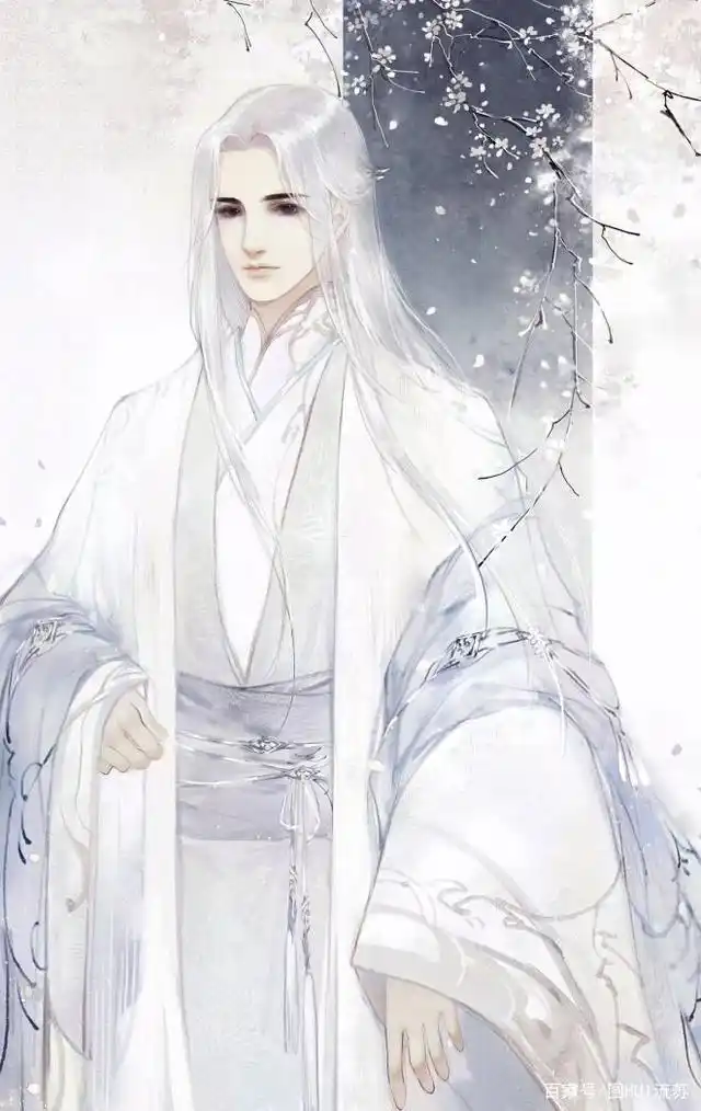 古风白发美男壁纸 他若为你青丝换白发 也不枉我只身走天涯