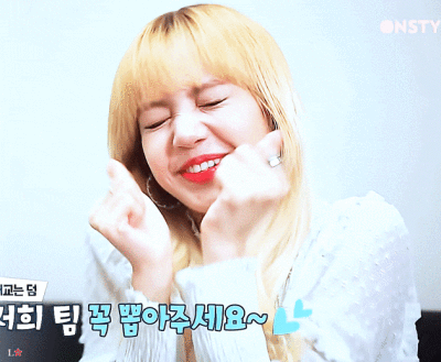 black pink成员lisa表情包