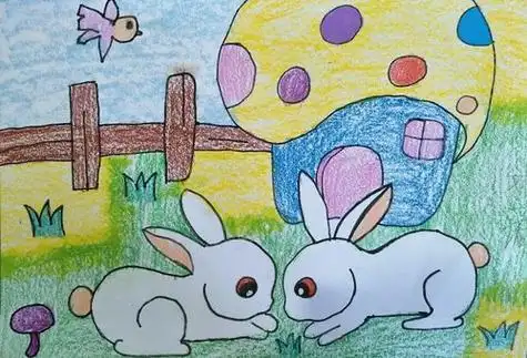 儿童画小兔子简单画法儿童画小兔子简单画法教案