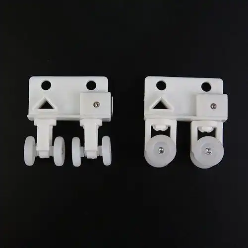 厂家批发窗帘轨道大方磁碰 耐用居家窗帘配件 悬挂式窗帘轨道滑轮