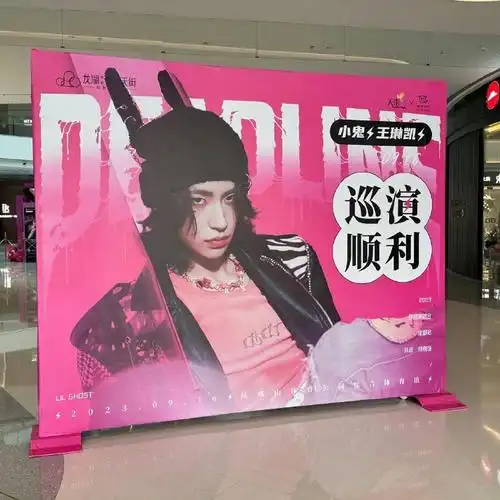 小鬼王琳凯成都站巡演花墙应援