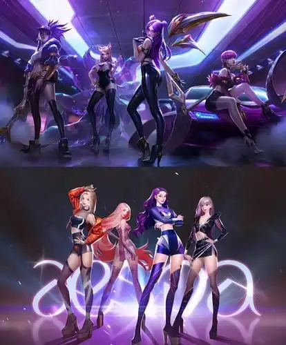 kda的姐妹kpl?韩国网友热议kda被抄袭:为了出道不择手段