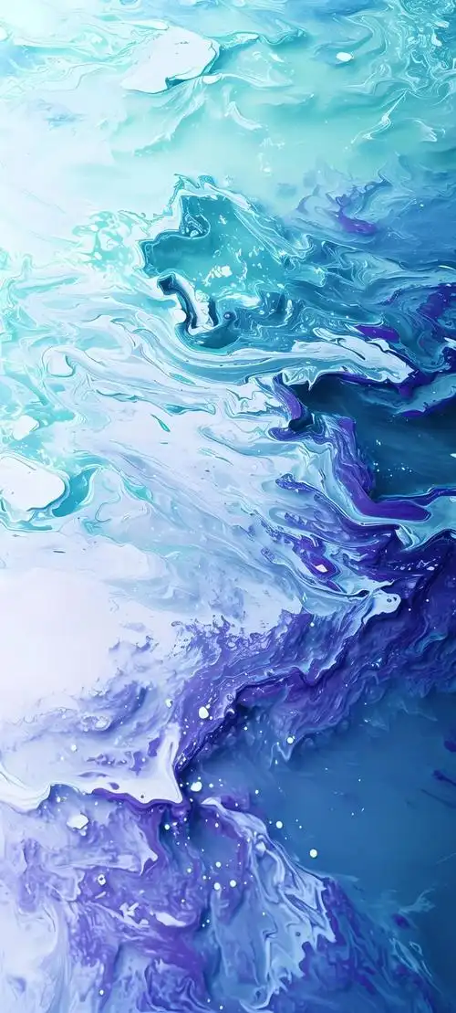 极简主义手机壁纸以简洁明快的设计和舒适色彩为特点,适合全面屏显示