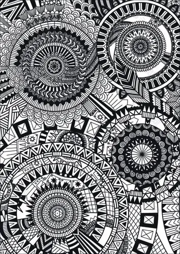 圆形抽象创意涂鸦装饰背景设计元素素材免费下载(图片编号:8805295)