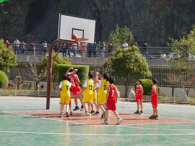 2024年白河县小学生篮球赛(北部赛区预赛)圆满落幕_仓上_比赛_啦啦队