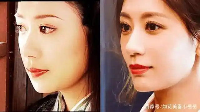 但其实下巴改变之后的贾静雯明显更加精致了, 之前的脸稍微有点大