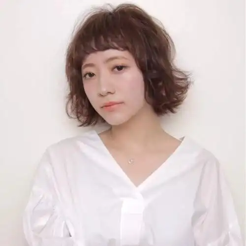 齐刘海波波头,永远不会过时的短发