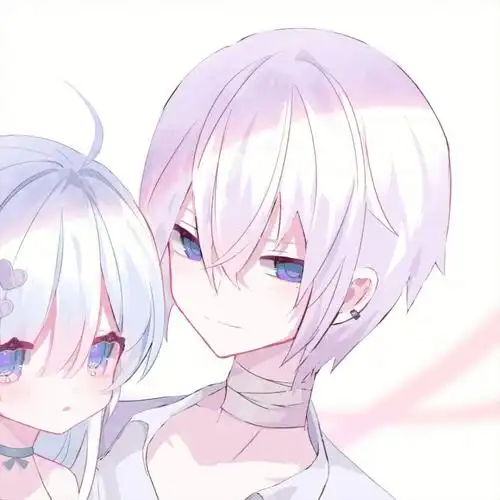 动漫头像·情侣 图源网络 侵删致歉