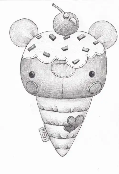 雪兔酱的超简单素描|纯艺术|绘画|榊雪兔 - 原创作品 - 站酷 (zcool)