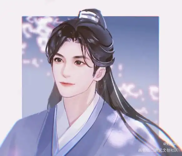 摸摸阿絮老婆_山河令周子舒古风绘画作品